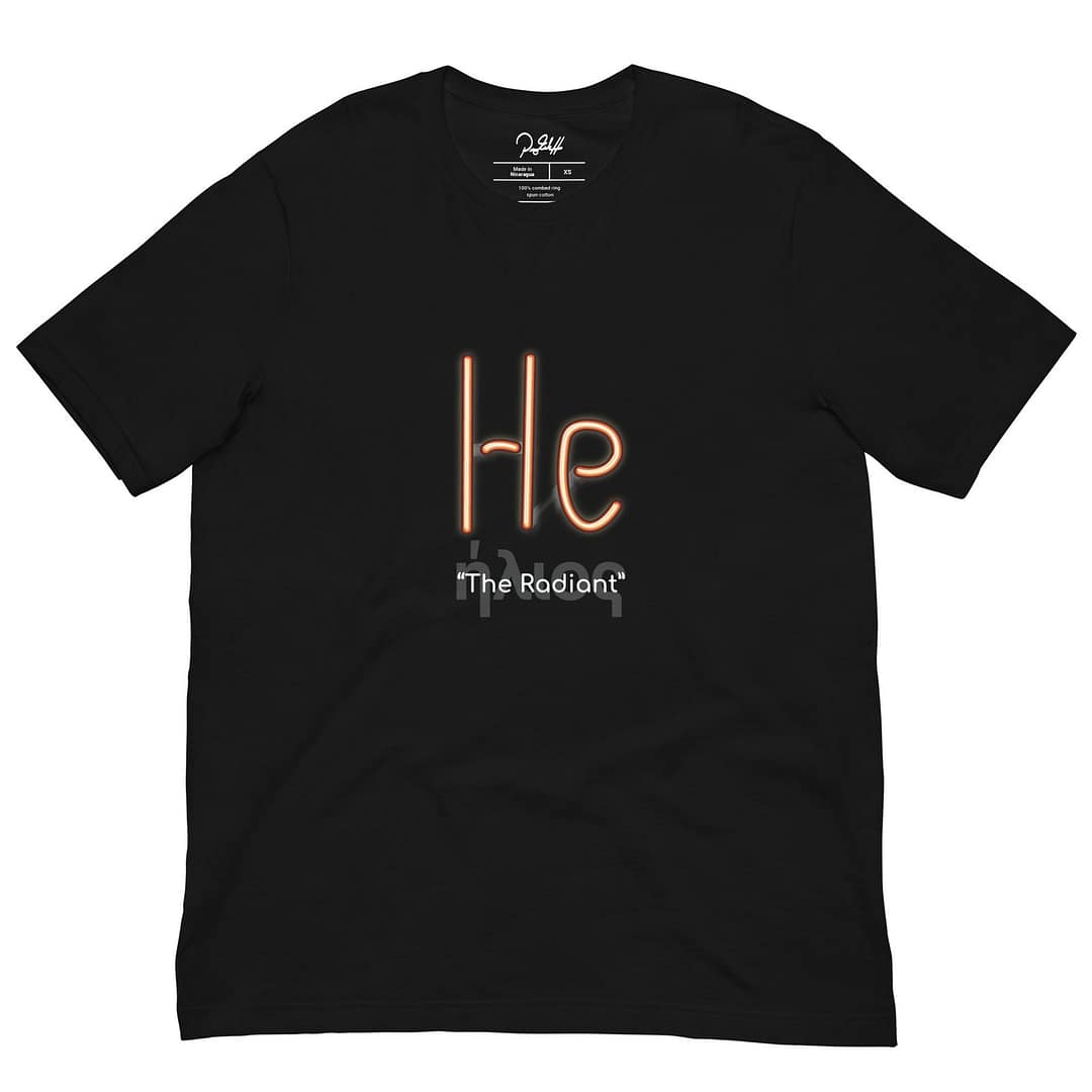 Helium: The Radiant | Unisex t-shirt - Image 2